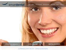 Tablet Screenshot of emardental.com